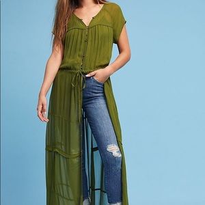 Anthropologie Maeve Midori Duster
